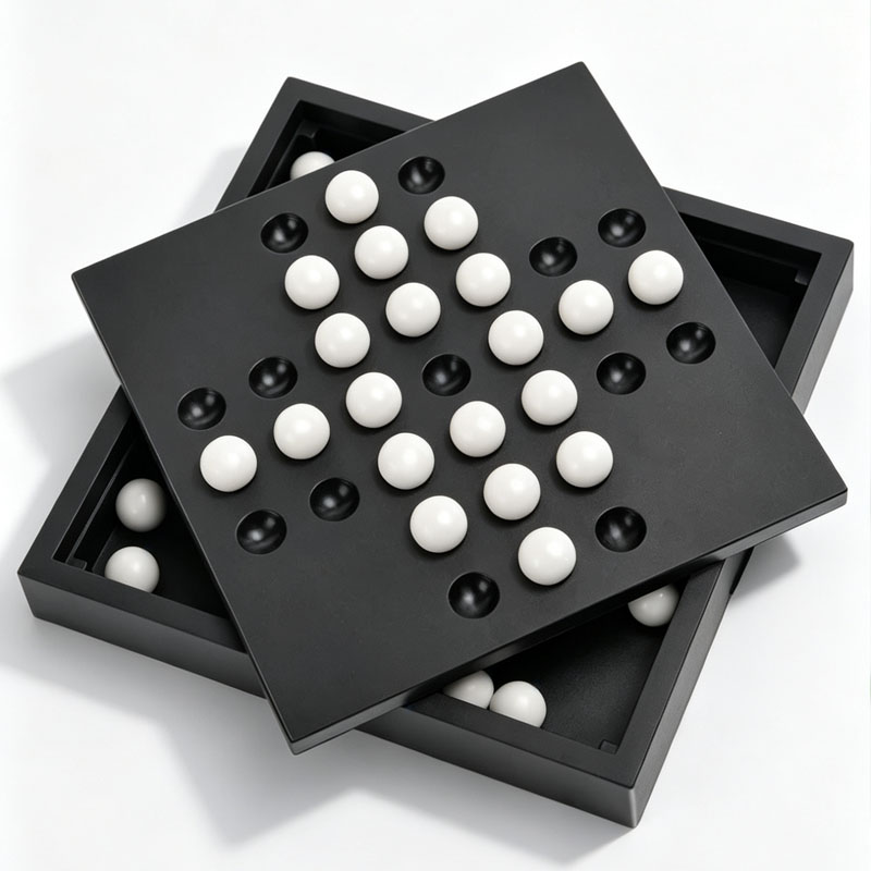 Board Game Design - Europe Classic Single Chess Peg Solitaire