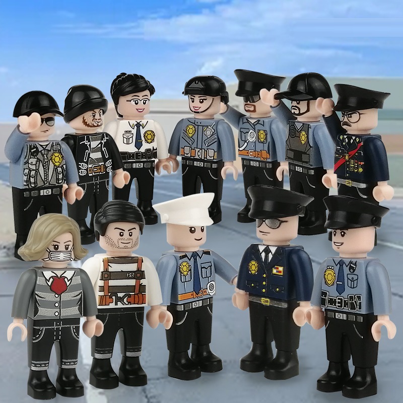 Board Game Risk - 12pcs Sets City Police MOC Military