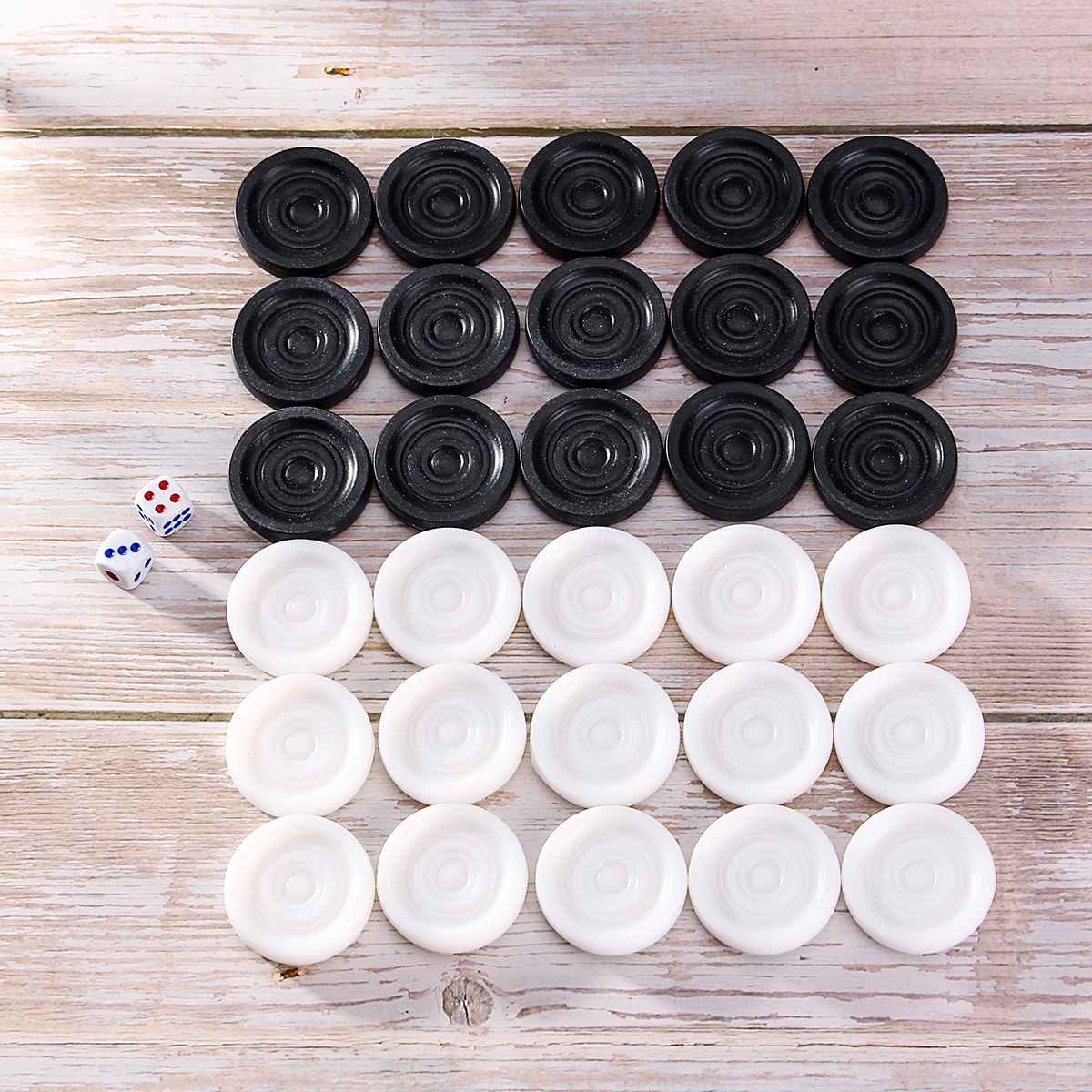 Board Game Zenith - 32 PCS Backgammon Chess Piece Kids