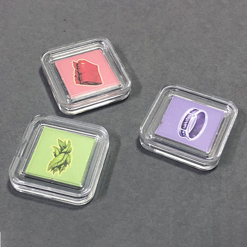 Board Game Impostor - 10PCS Square Clear Plastic Protector Containers