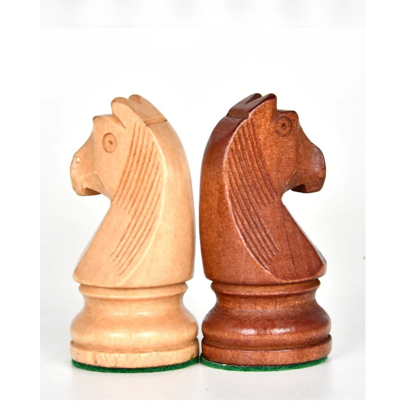 Chess Set Wooden - Chess Set 3.5-3.75 Inch, Weighted Magnetic