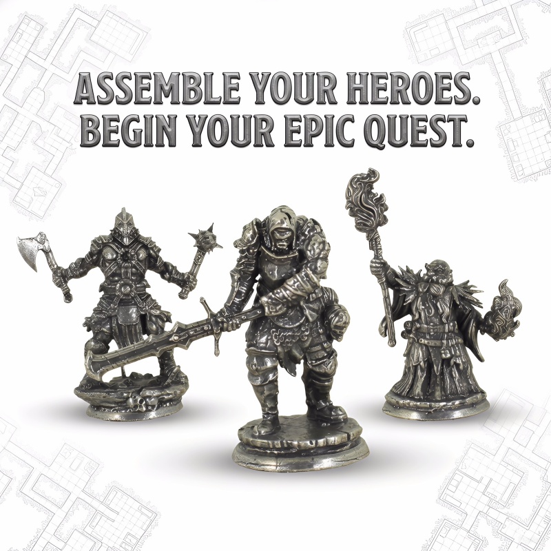 Board Game Movie - Metal Cupronickel Soldier Model Action Figures