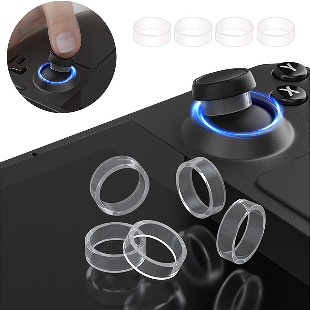 Board Game Steam - 8pcs Elastic Protective Joystick Rubber Ring