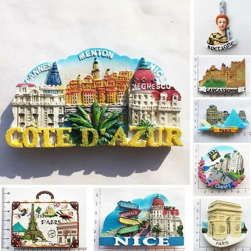 Board Game Zenith - France Paris Fridge Magnet Souvenir Carcassonne