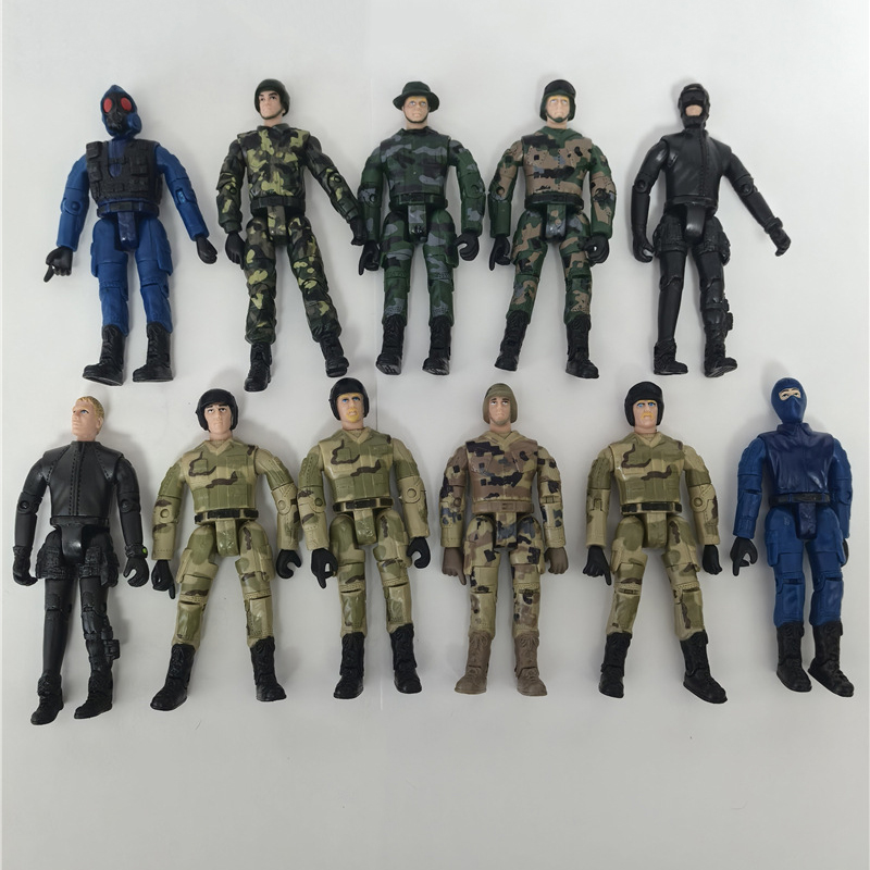 Board Game Risk - 2-10Pcs Solider Military Police Action Figure