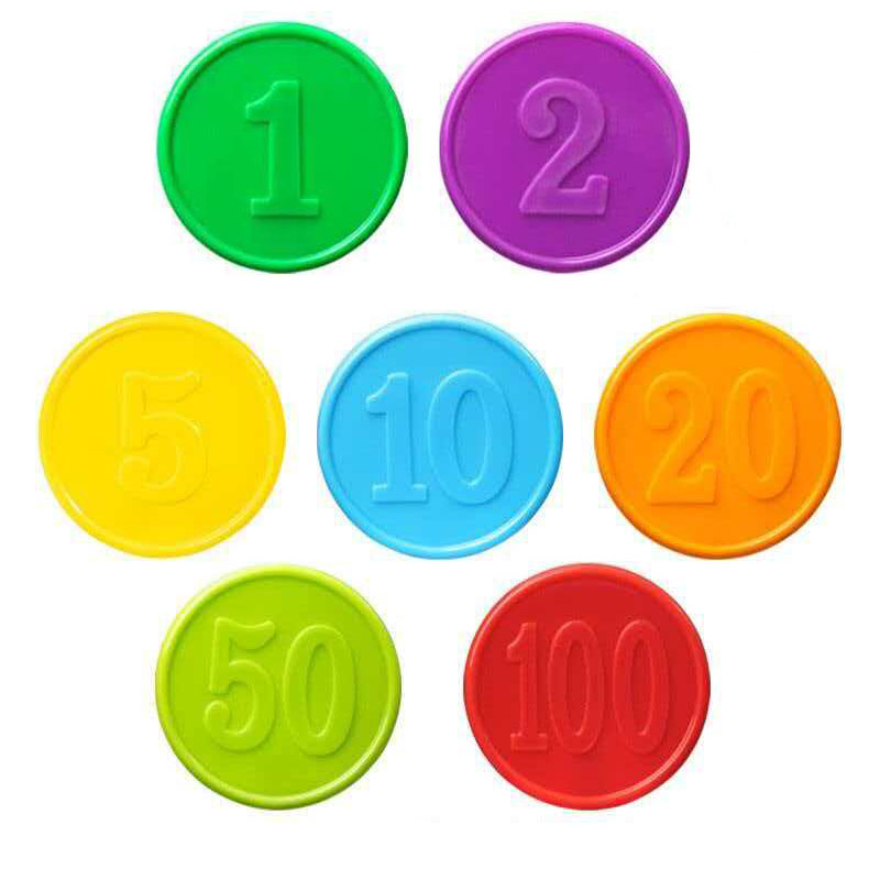 40PCS Poker Chips With Numbers - Board Game Zenith recension och pris
