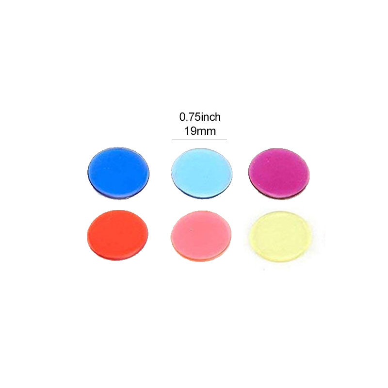 50/100/200pcs 19mm Plastic Chi - Board Game Verdant recension och pris