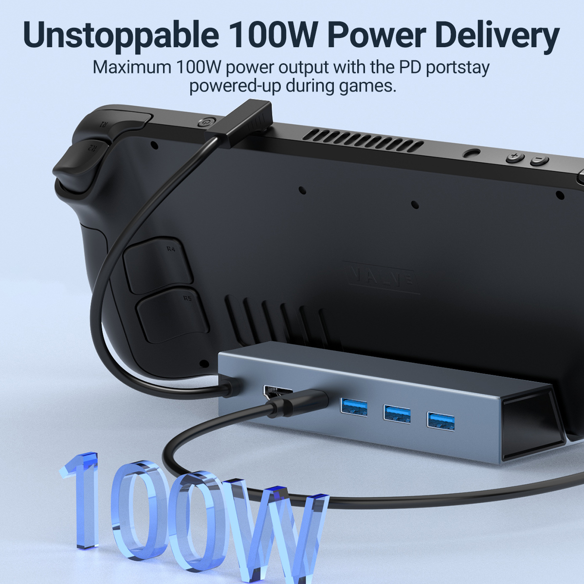 5 In 1 USB-C Game Hub Type-C C - Board Game Steam recension och pris