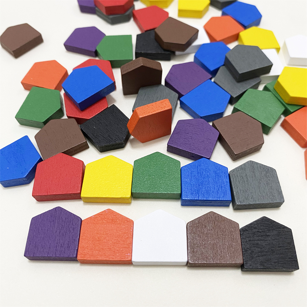 50 pieces 16*16MM Colorful Woo - Board Game Impostor recension och pris