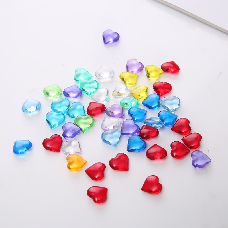 100PCS 10*4mm Heart Shape Acry - Board Game Impostor recension och pris