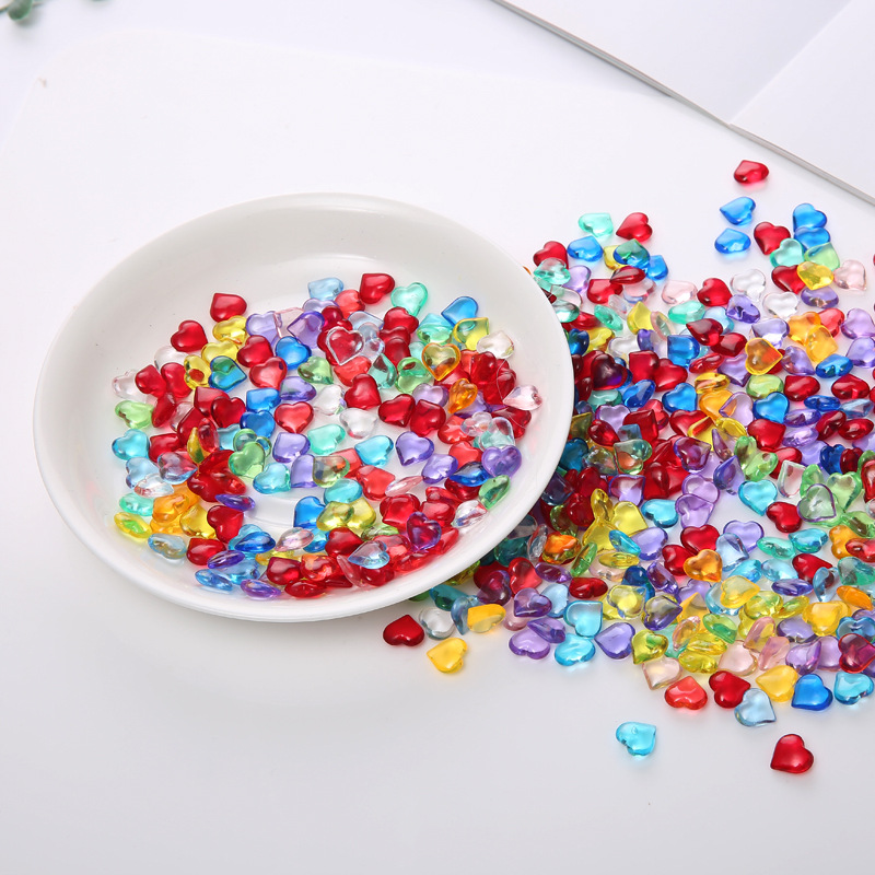 100PCS 10*4mm Heart Shape Acry - Board Game Impostor recension och pris