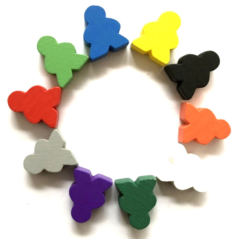 10Pieces Big Size 20*23*10mm W - Chess Set Wooden recension och pris