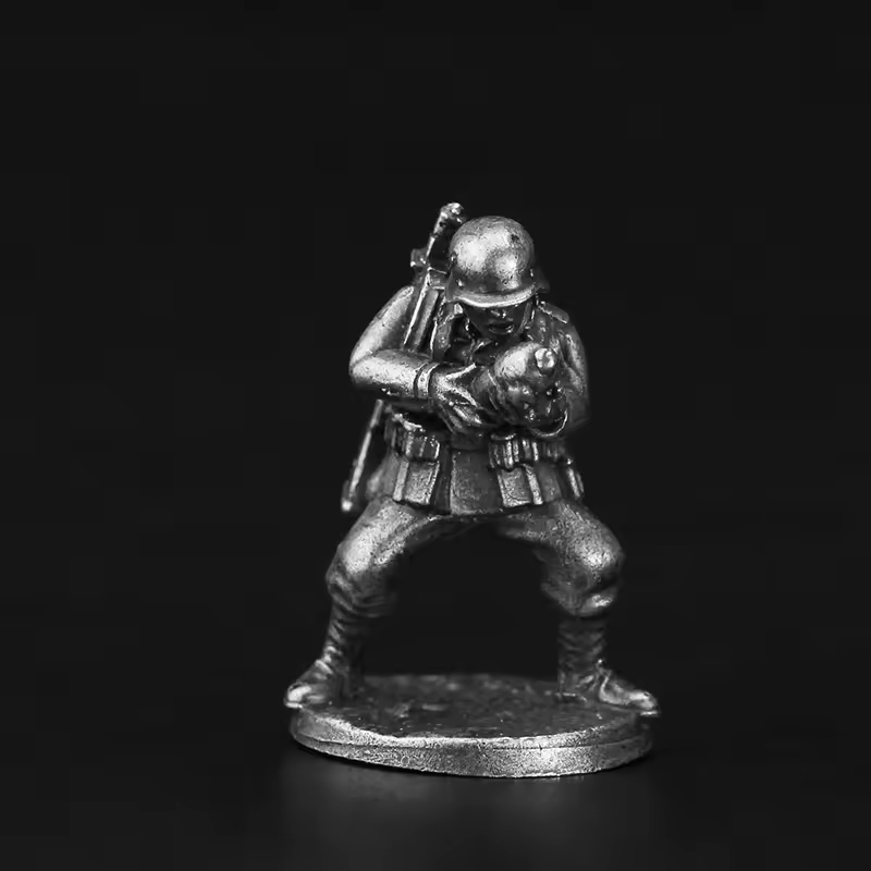 Miniature Metal WWII Soldier F - Board Game Movie recension och pris