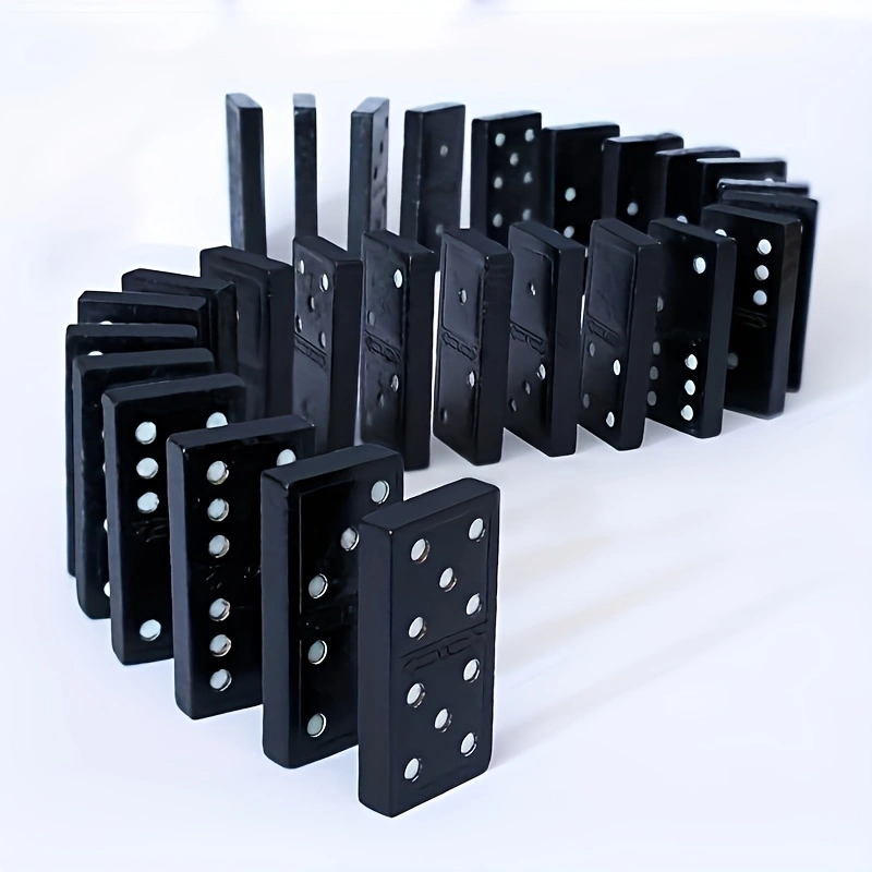 28pcs/box Mini Wooden Dominoes - Board Game Monopoli recension och pris