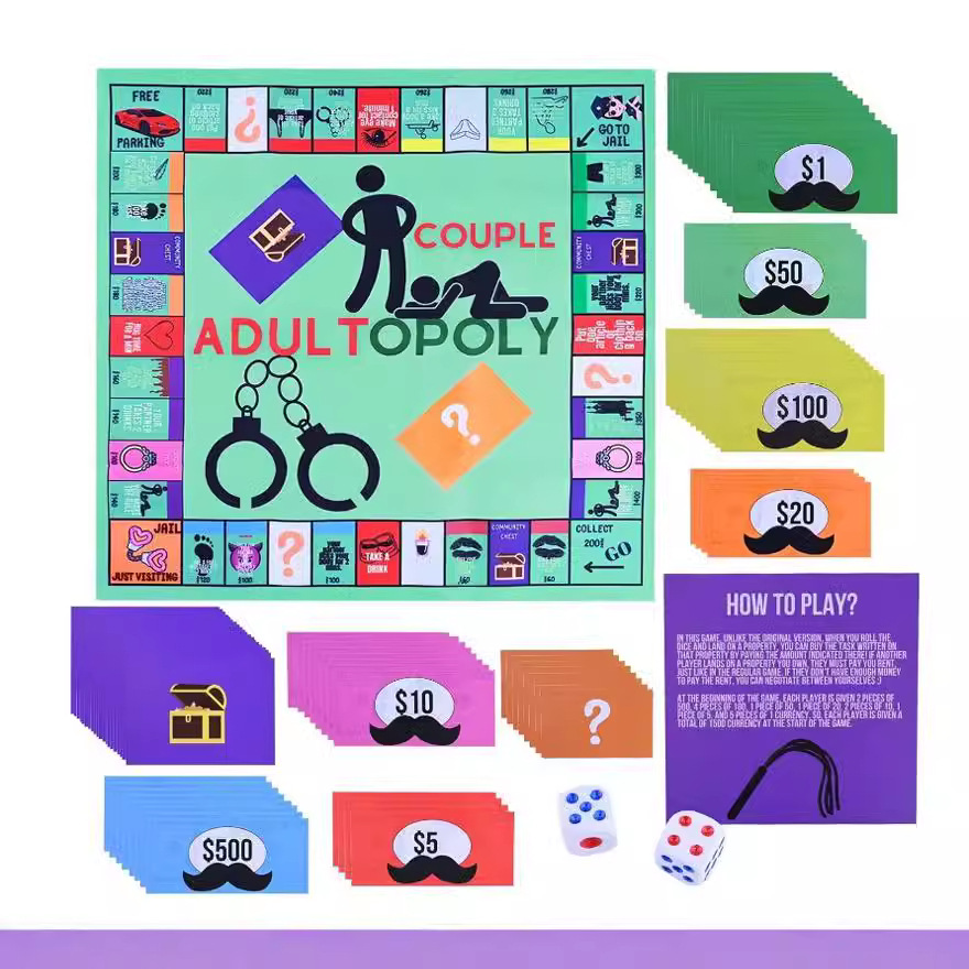 Couple Chessboard Monopolys Pa - Board Game Monopoli recension och pris