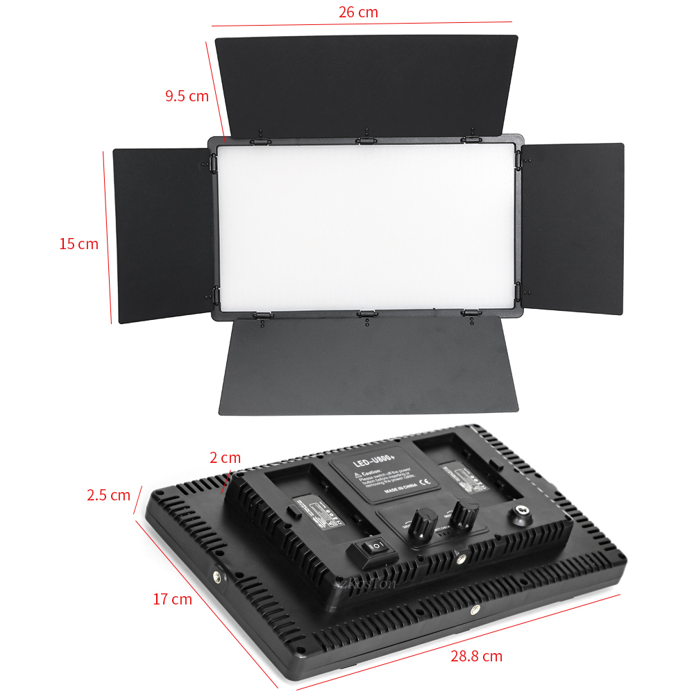 U800 LED Photo Studio Light fo - Board Game Video Games recension och pris
