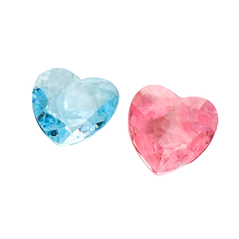 100PCS 12mm Acrylic Heart Shap - Board Game Verdant recension och pris