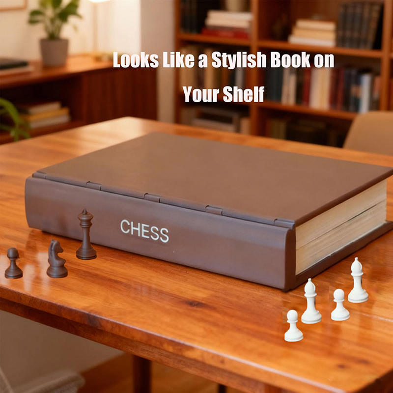 Chess Set 3D Printed Book Fold - Board Game Design recension och pris