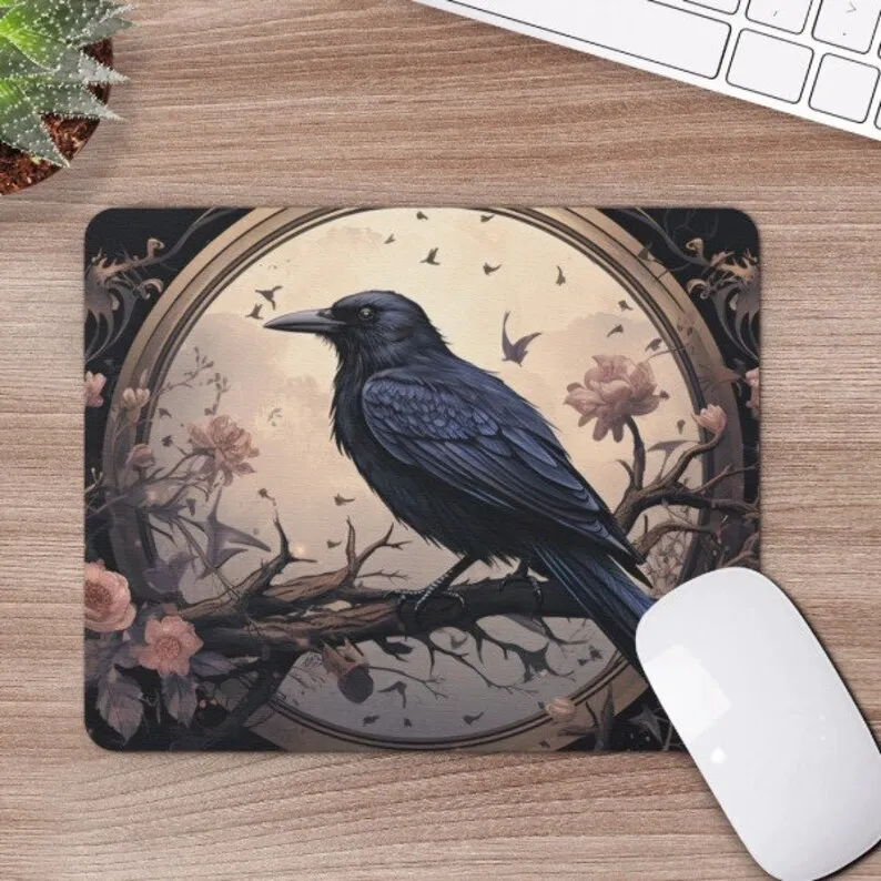 Dark Goth Raven Wildflowers Go - Board Game Zen recension och pris