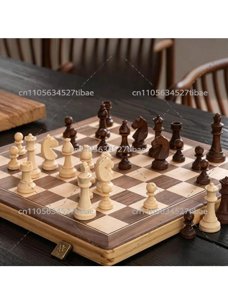 Magnetic Chess Set Solid Wood  - Chess Set Wooden recension och pris