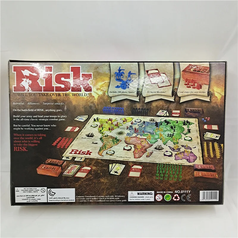 RISK Strategy Board Game suita - Board Game Risk recension och pris