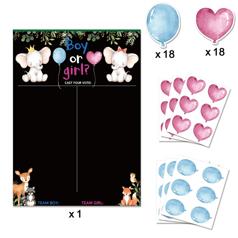 Boy or Girl Gender Reveal Voti - Board Game Impostor recension och pris