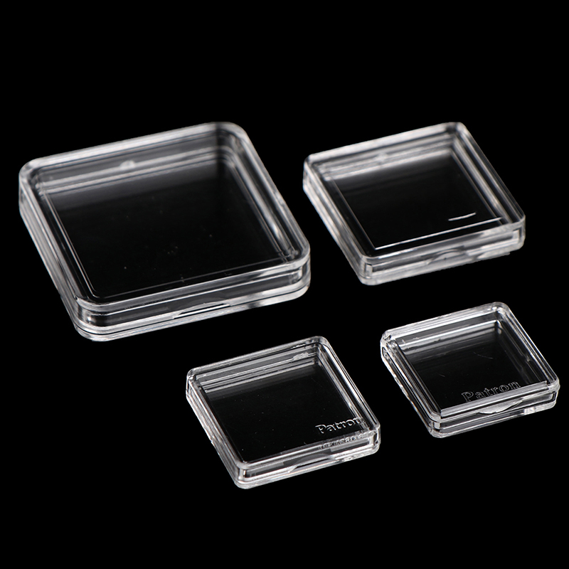 10PCS Square Clear Plastic Pro - Board Game Impostor recension och pris