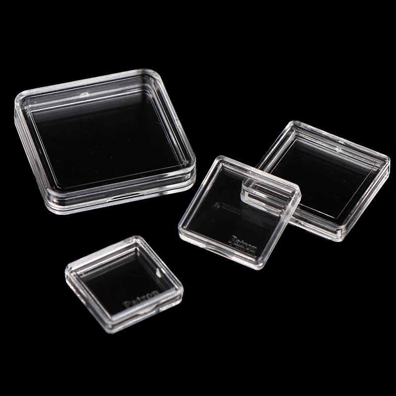 10PCS Square Clear Plastic Pro - Board Game Impostor recension och pris