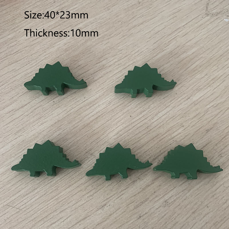 5 Pcs/set Wooden Dinosaur Boar - Chess Set Wooden recension och pris