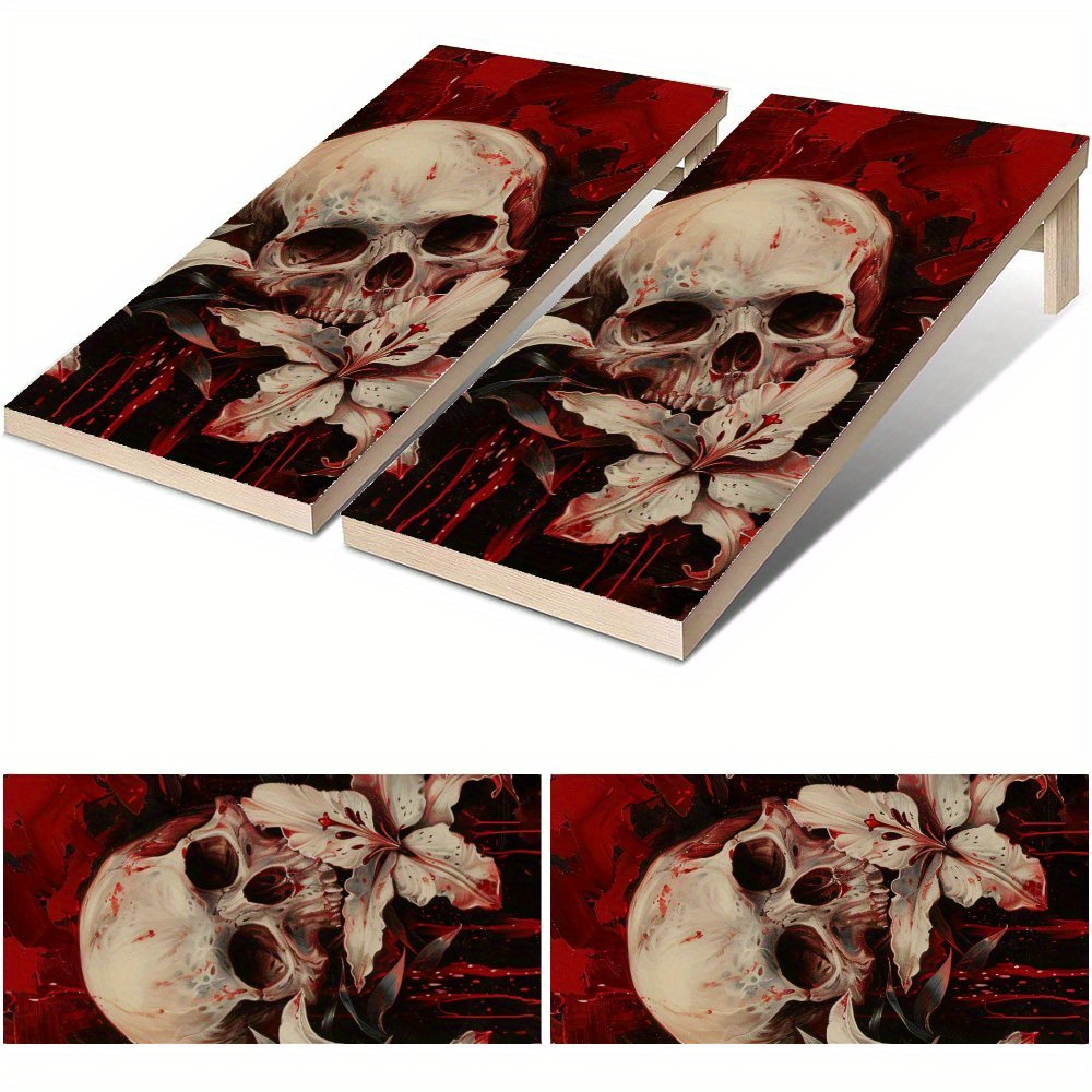 Blood Colored Skull & Flower W - Board Game Film recension och pris