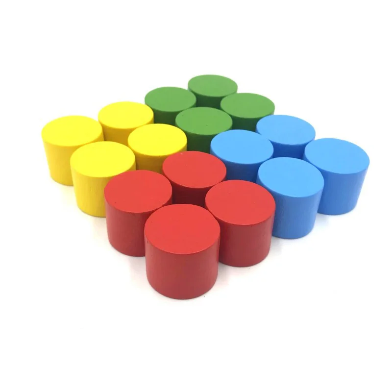 8 Pcs/Set DIY Cylinder Chess P - Chess Set Wooden recension och pris