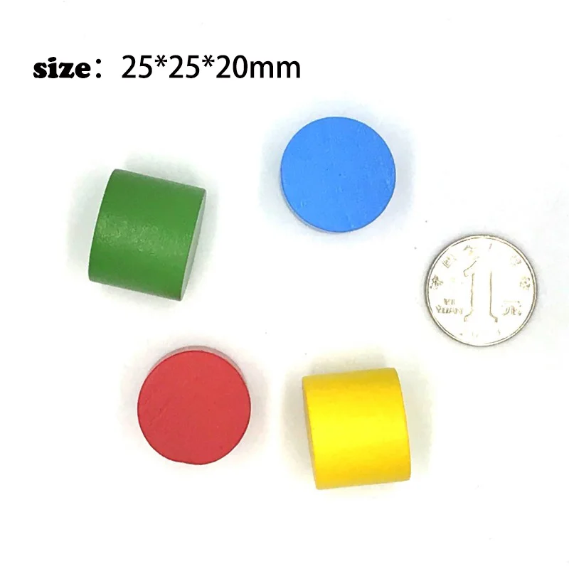 8 Pcs/Set DIY Cylinder Chess P - Chess Set Wooden recension och pris