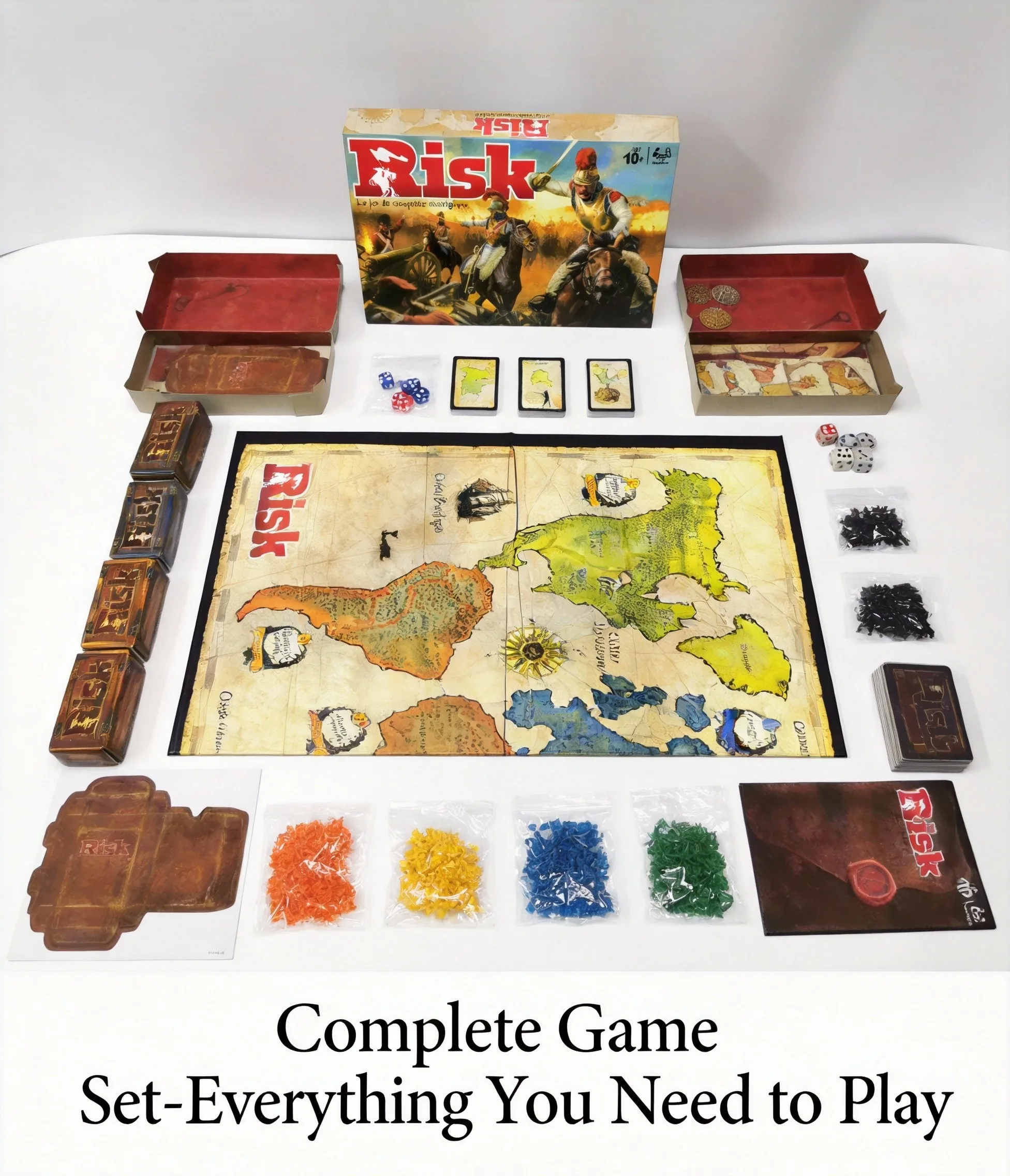 French Risk Strategy Board Gam - Board Game Risk recension och pris