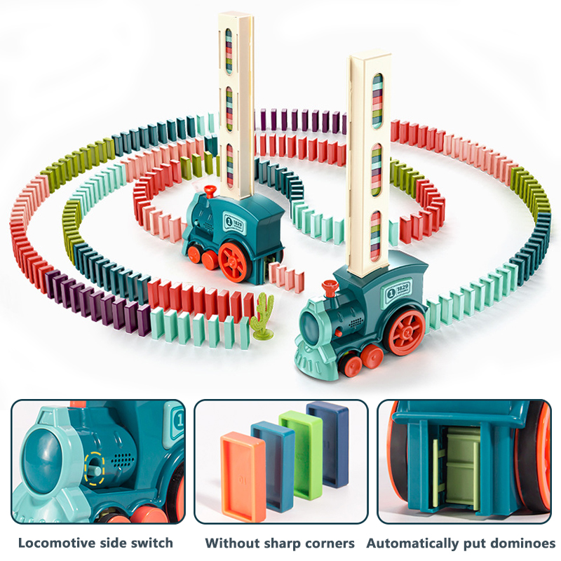 Automatic Laying Domino Train  - Board Game Monopoli recension och pris