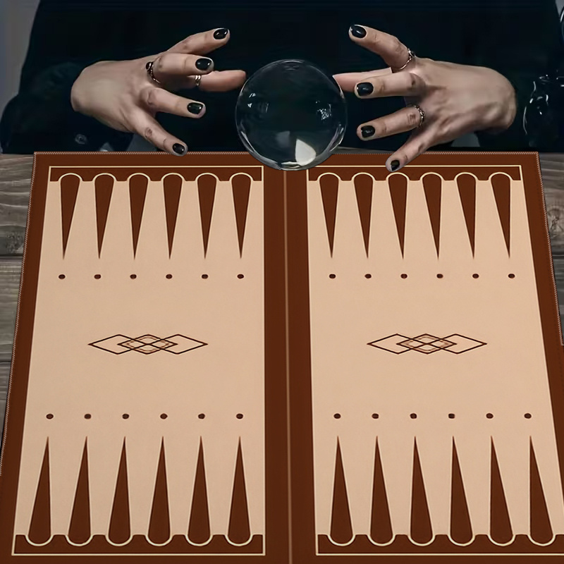1pc Brown Backgammon Board Pri - Board Game Zenith recension och pris