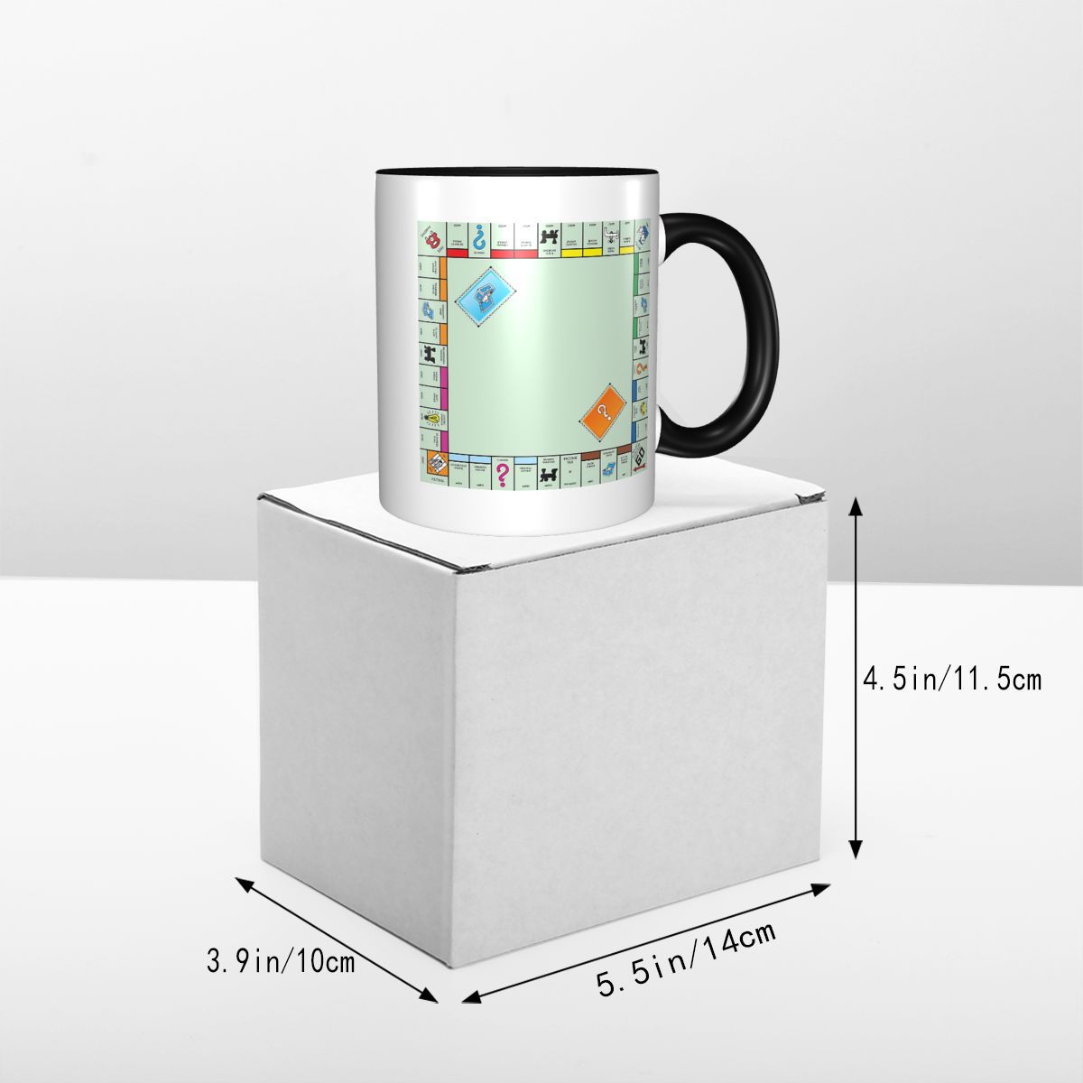 Board Game Board Monopoly Mug  - Board Game Monopoli recension och pris
