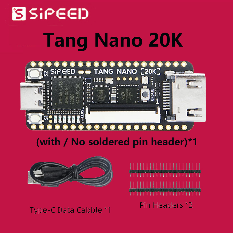 New Sipeed Tang Nano 20K FPGA  - Board Game Film recension och pris
