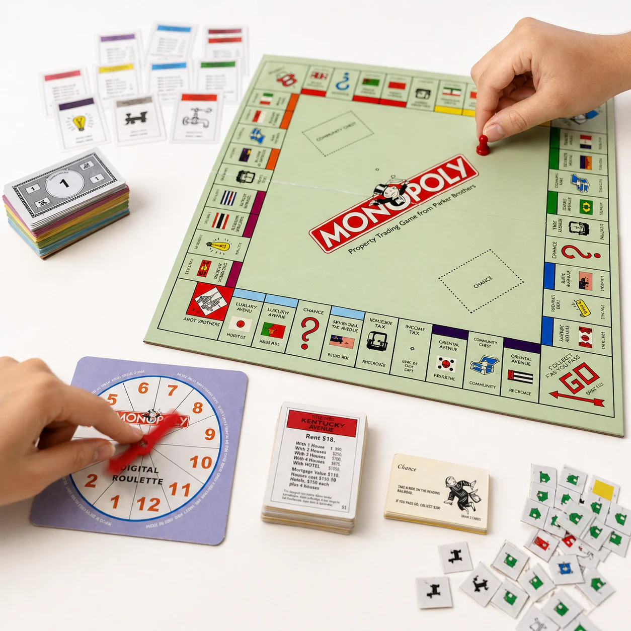 Monopoly Classic Board Game Fa - Board Game Monopoli recension och pris