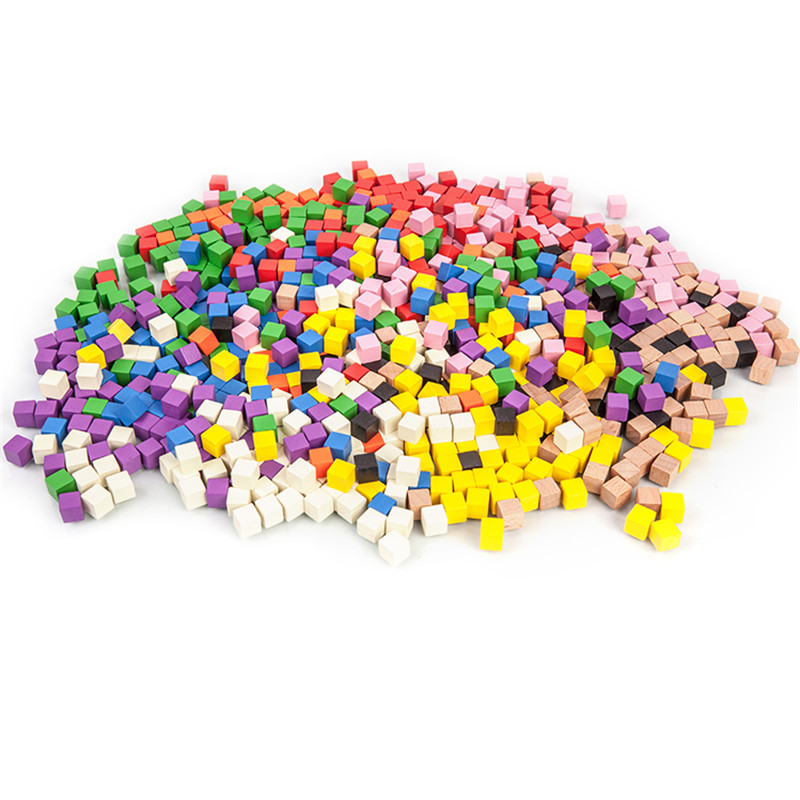 100Pcs/lots 14colors 10mm Cube - Board Game Impostor recension och pris