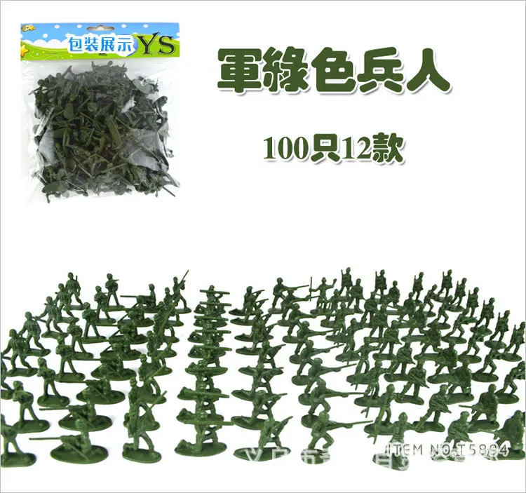 100pcs/lot Hot Bag Soldier Toy - Board Game Risk recension och pris