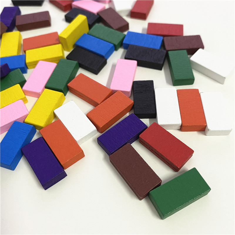 50Pcs 20*10*5mm Colorful Brick - Board Game Impostor recension och pris
