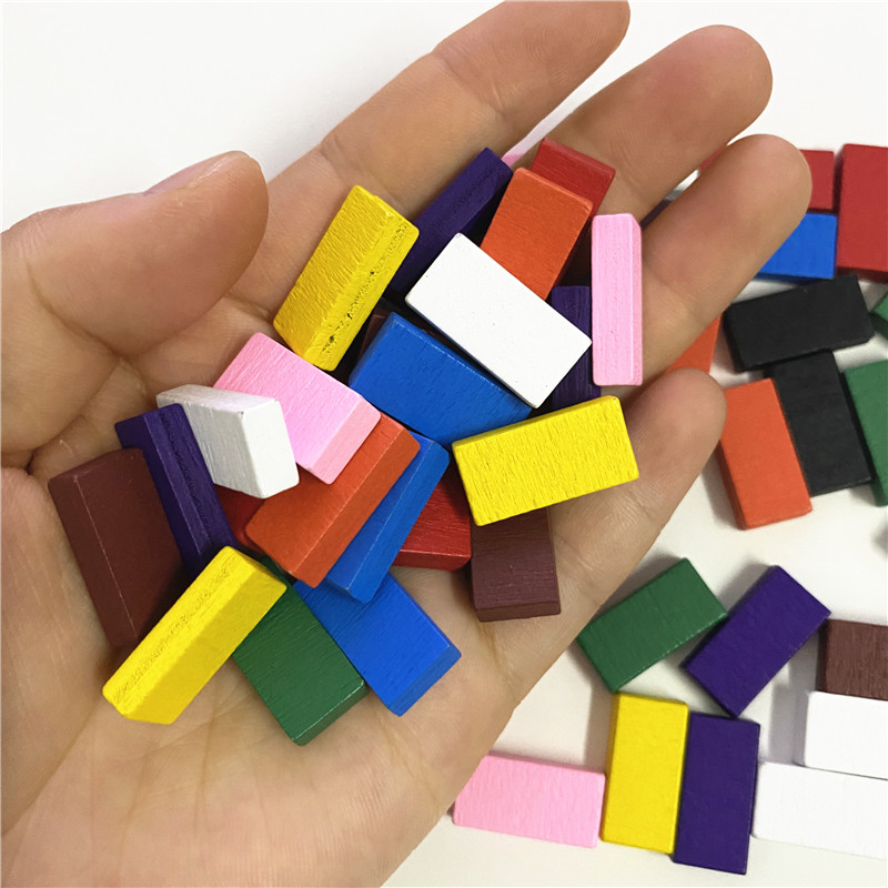 50Pcs 20*10*5mm Colorful Brick - Board Game Impostor recension och pris