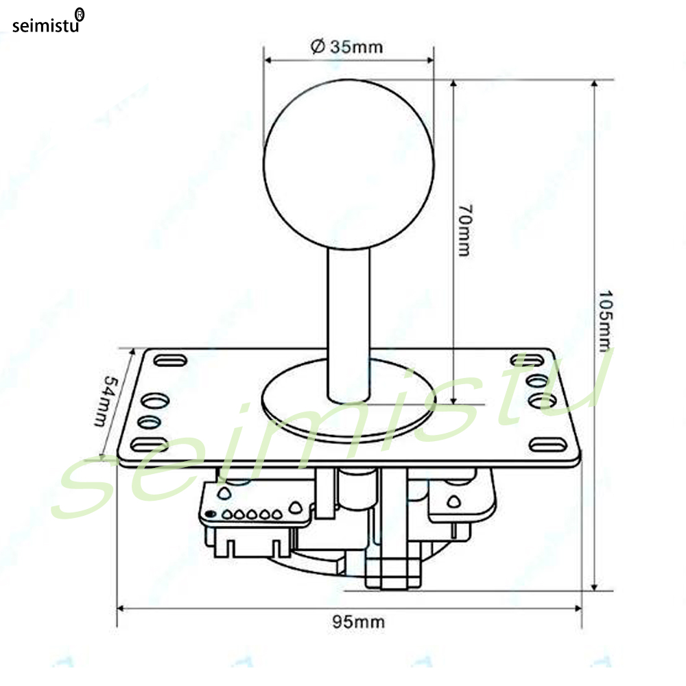 Joystick Copy Sanwa arcade Joy - Board Game Steam recension och pris