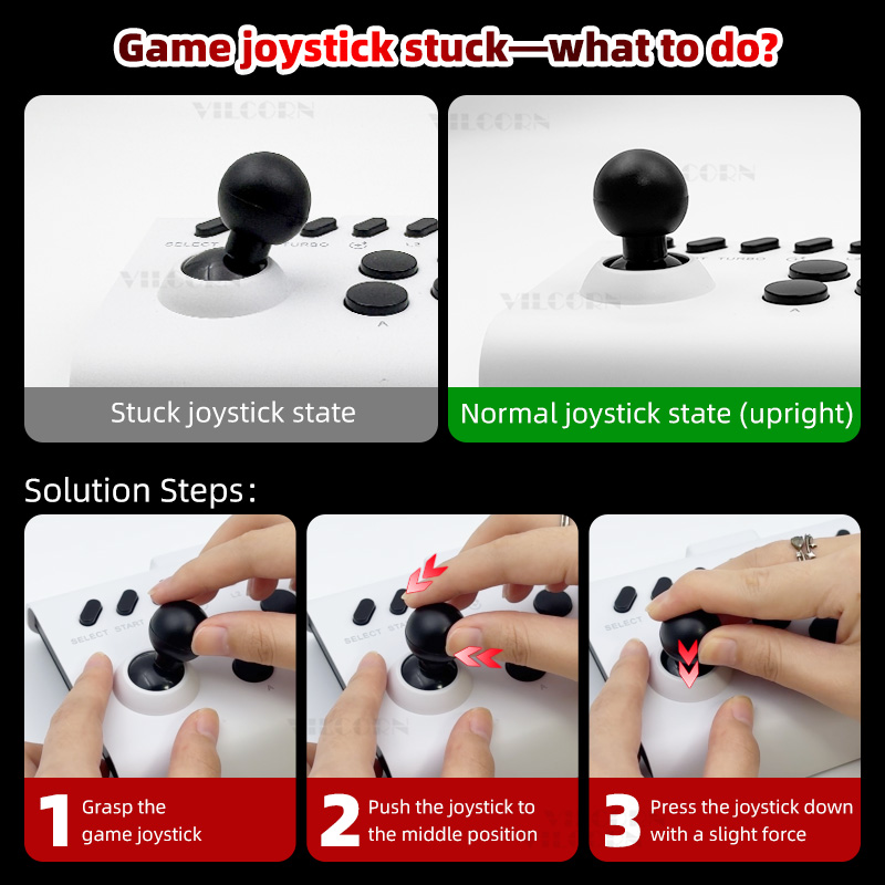 Arcade Joystick Wireless Gamin - Board Game Steam recension och pris