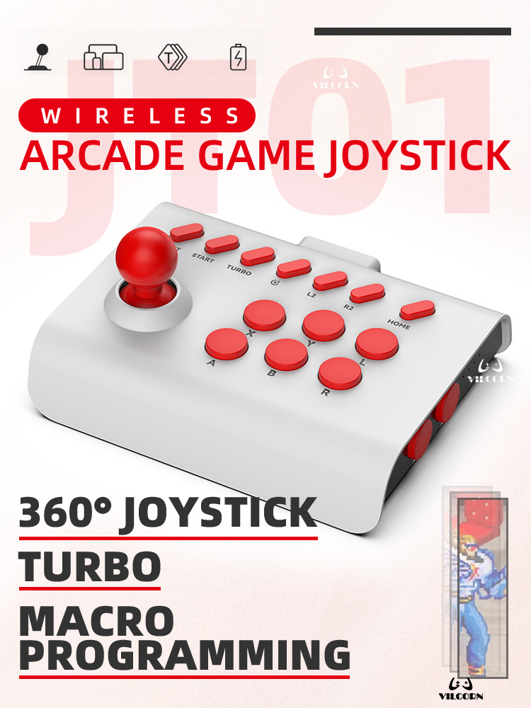 Arcade Joystick Wireless Gamin - Board Game Steam recension och pris