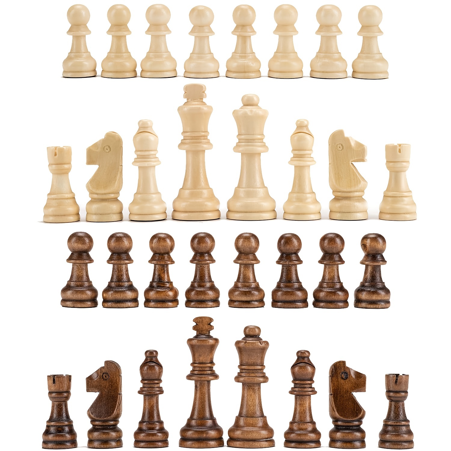 Decorative Wooden Chess Set –  - Chess Set Wooden recension och pris