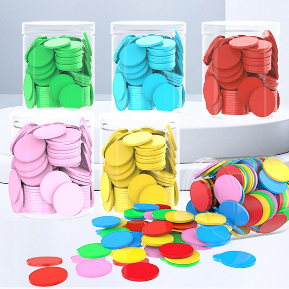 100pcs Plastic Counting Chips  - Board Game Impostor recension och pris