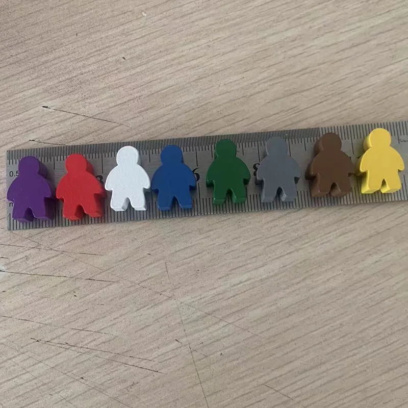 5 pcs/set Humanoid Wooden Ches - Chess Set Wooden recension och pris