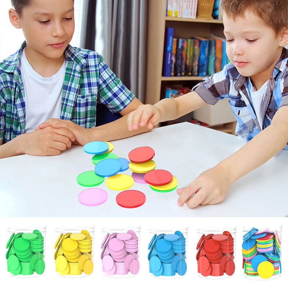 100pcs Plastic Counting Chips  - Board Game Impostor recension och pris