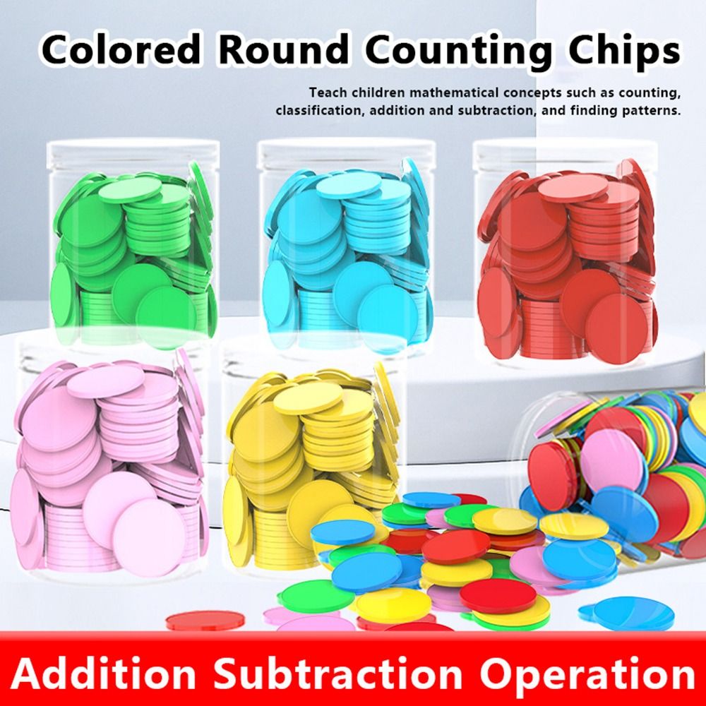 100pcs Plastic Counting Chips  - Board Game Impostor recension och pris